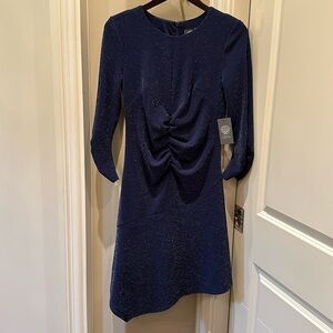 Beautiful sparkling blue Vince Camuto dress